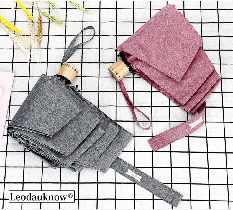 Leodauknow Wind Resistant Automatic Compact Umbrella Rain Women Men Parasol Windproof Big uv Travel Auto Folding Umbrellas Male