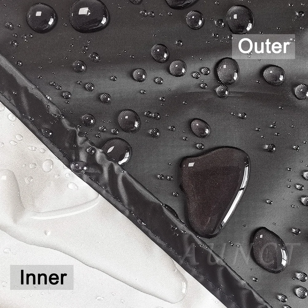 190T / 210D 옥스포드 방수 가구 커버, 등나무 테이블 큐브 의자 소파 방진 비 정원 파티오 보호 커버