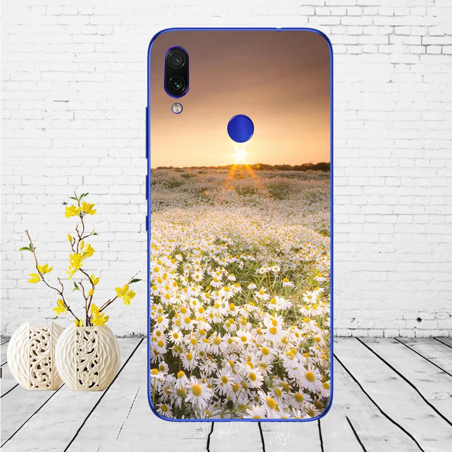 Чехол для Xiaomi Redmi Note 7, силиконовый чехол для Xiaomi Redmi Note 7, задняя крышка, чехол для Redmi Note 7, чехол для телефона - Цвет: F6