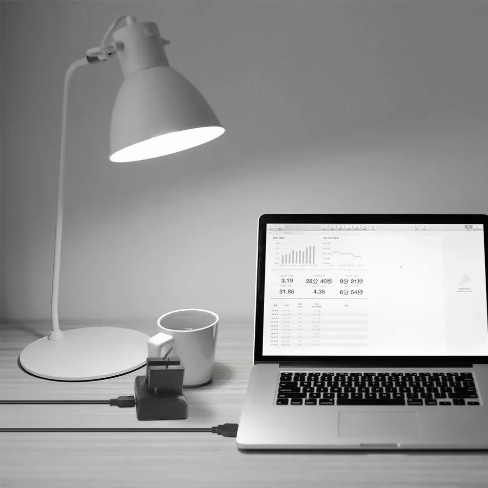 Портативный двойной USB камера зарядное устройство с индикатором usb-кабель со светом для Insta360 One X аксессуары для камеры