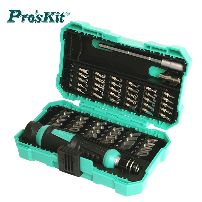 57 в 1 Pros'kit SD-9857m многофункциональный ремонт комбинация отвёрток компьютер мобильный телефон прецизионные отвертки набор инструментов