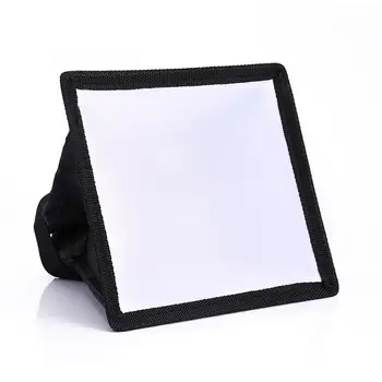 

Difusor Flash 15*17cm Soft Box, Portable Softbox Soft Box Diffuser for Canon Nikon Flash Light Speedlite Light Diffuser