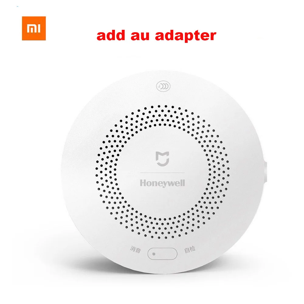Черный Xiaomi Honeywell пожарная сигнализация датчик газа дыма работает с многофункциональным шлюзом 2 умный дом безопасности приложение управления - Цвет: Черный