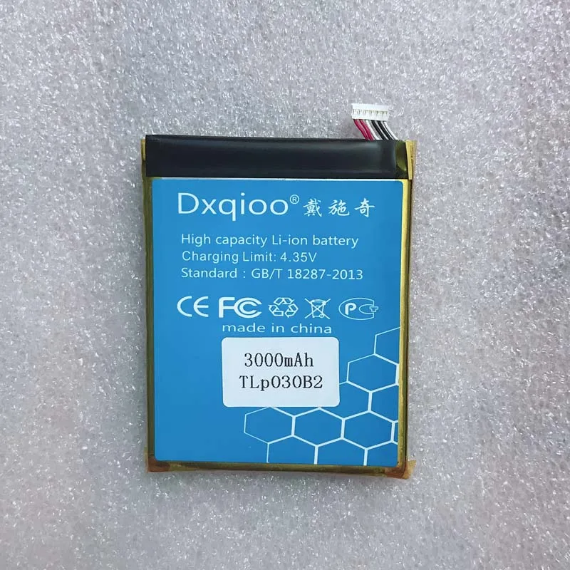 Аккумулятор 3000 мАч для Alcatel One Touch Flash 2 7049D/Pop S7 7045 7045y 7045A TLP030B2 TLP030B1|Аккумуляторы