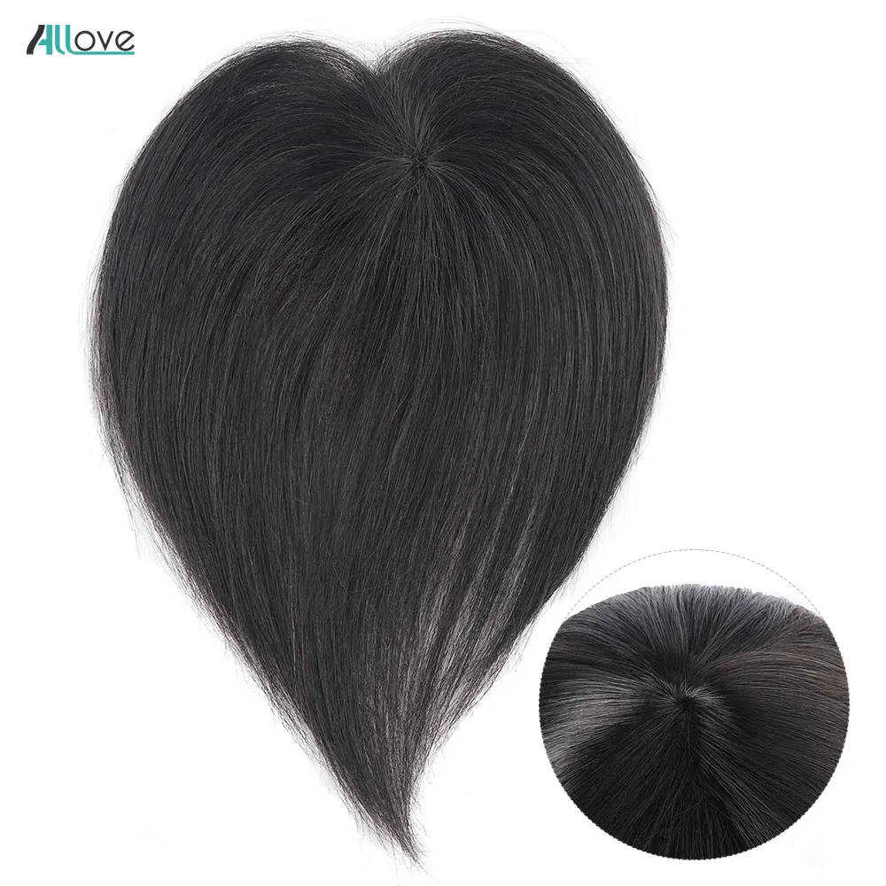 Allove бразильские свободные волнистые кружевные волосы REMY средняя часть