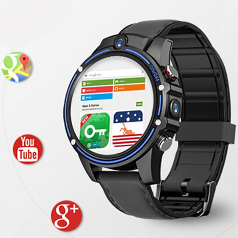 Смарт-часы 4G VISION Android 7.1GPS Bluetooth WiFi SmartWatch пульсометр фитнес-трекер для samsung gear S3 HUAWEI Watch 2