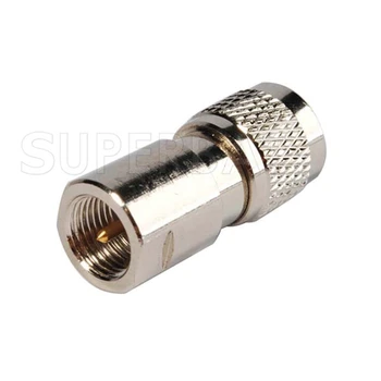 

Superbat FME to Mini-UHF Adapter FME Male Plug to Mini-UHF Plug Straight Adapter RF Coaxial Connector
