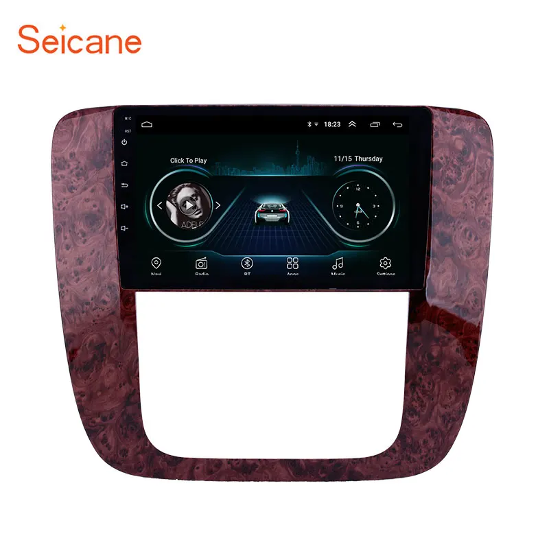 

Seicane Car Android 8.1 HD 9" GPS Navi Stereo for GMC Yukon/Acadia/Tahoe Chevy Chevrolet Tahoe/Suburban Buick Enclave 2007-2012