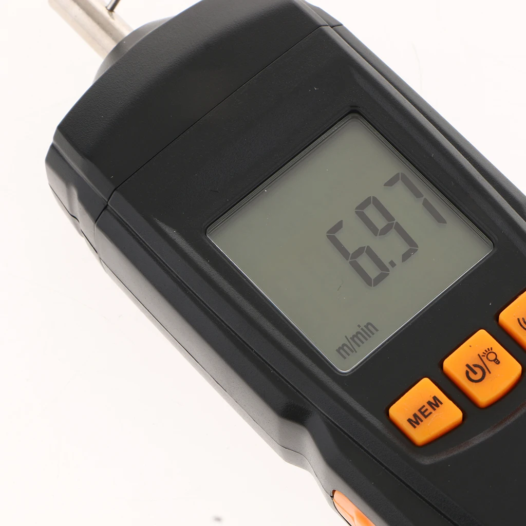 GM8906 Digital Tachometer Contact-Type Speed Gauge Handheld Meter