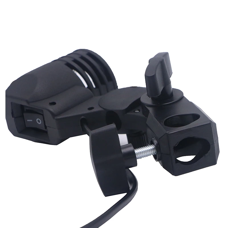 Description Picture 4 of item2PCS/1PC E27 Socket Softbox Photographic Light Lamp Bulb Base Holder Adapter For Photo Studio Fill Light Base Holder For Tripod