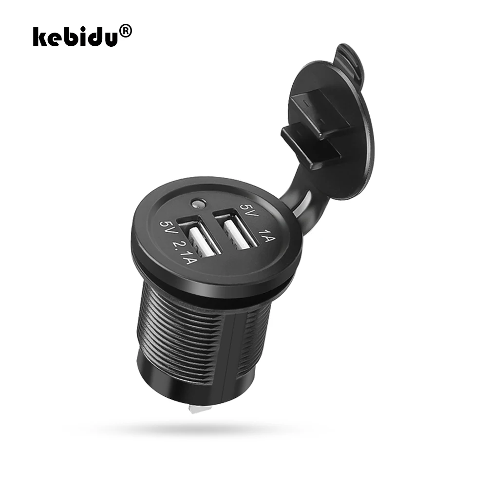 Автомобильное зарядное устройство с двумя USB портами 5 В 2 1 А А|Зарядные