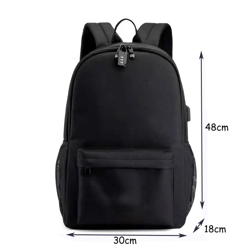 Светящийся рюкзак для подростка водонепроницаемый Mochila странные вещи со звездами Противоугонный ноутбук DJ для мальчиков и девочек Школьный рюкзак для студентов - Цвет: other style Black