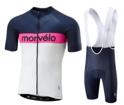 12 Morvelo Лето Велоспорт Джерси Bib набор горный велосипед одежда MTB велосипедная одежда для мужчин Велоспорт Набор - Цвет: 12