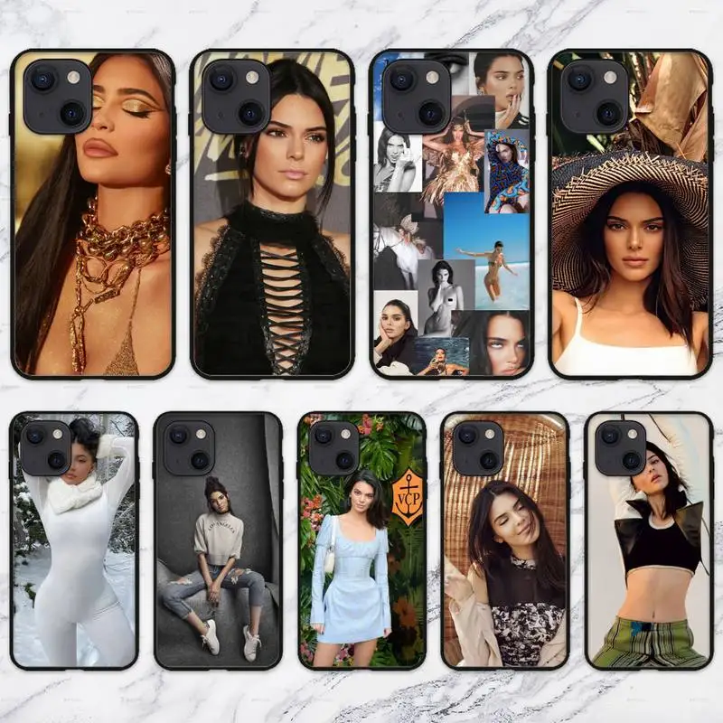 Чехол Kylie Jenner для iPhone 11 12 Mini 13 Pro XS Max X 8 7 6s Plus 5 SE XR | Мобильные телефоны и аксессуары