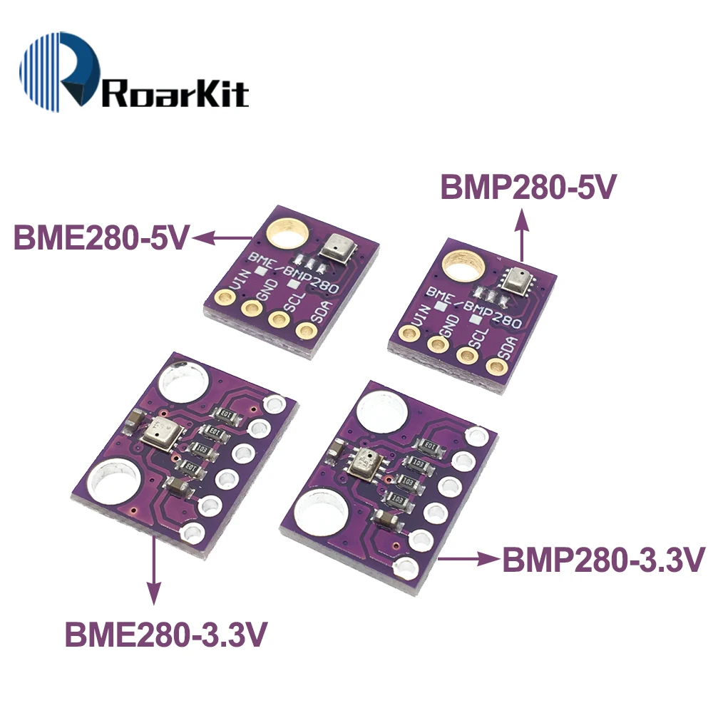 Цифровой датчик температуры и влажности 3 в 1 BMP280 В BME280 I2C SPI 8 5 модуль