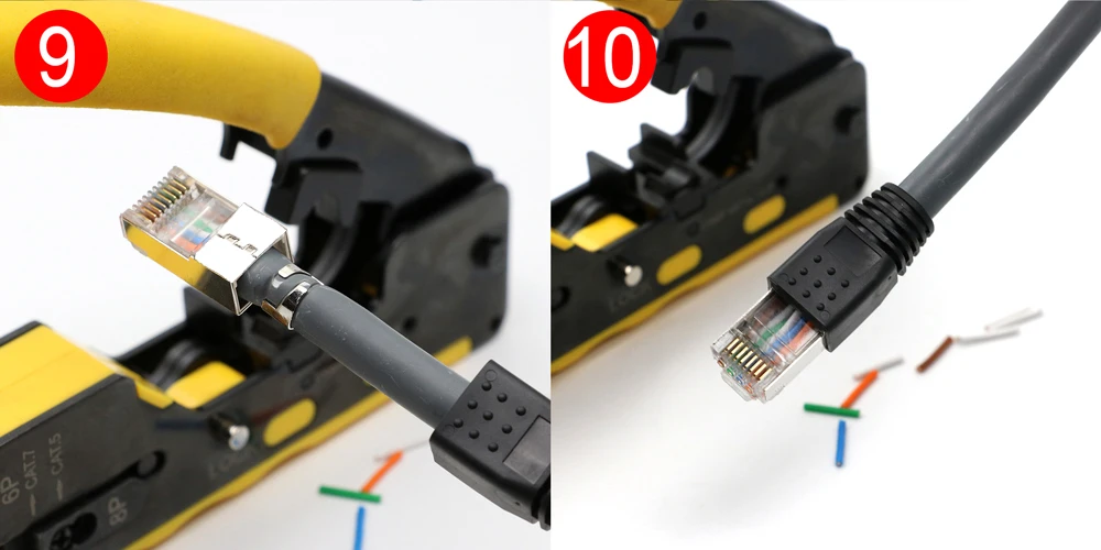 Xintylink CAT8/CAT7/CAT6A RJ45 Connector - Shielded Ethernet Cable Plug with 1.5mm Pass Through Hole Description Image.This Product Can Be Found With The Tag Names Cheap Computer Cables Connectors, Computer Cables Connectors, Computer Office, High Quality Computer Office