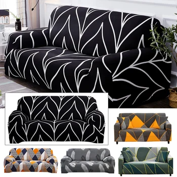 

Modern Elastic Spandex Sofa Seat Cover Protector Washable Furniture Slipcover Tight Wrap All-inclusive Covers For Living Room