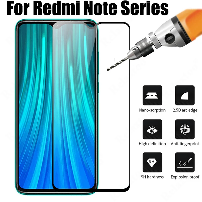 Закаленное Стекло для Xiaomi Redmi Note 8 Pro Стекло на Red mi 8 Note 7 8 профессиональная защитная пленка xiomi Red mi Note8Pro Note8 Note7 защитное стекло