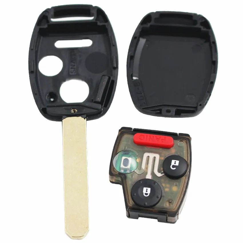 2/3/4 кнопки дистанционного ключа Fob 313,8 МГц ID46 чип для Honda Accord Fit Civic 2003-2007 FCC, аддитивного цветового пространства: OUCG8D-380H-A
