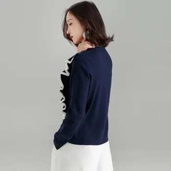 

2020 WOMENAutumn women new knit bottoming shirt thin sweater loose early autumn long sleeve autumn shirt