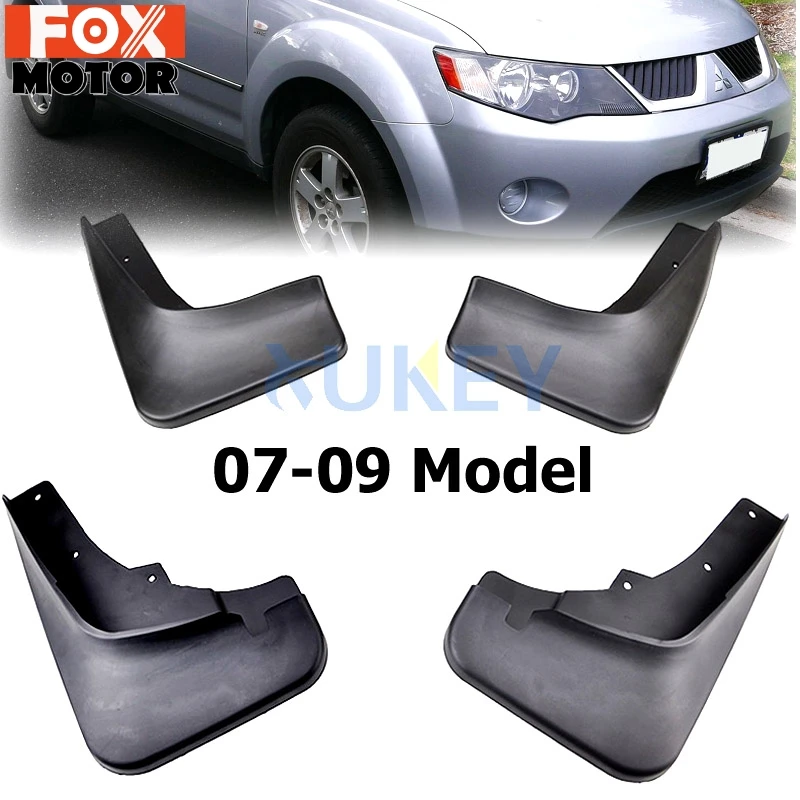 Для Mitsubishi Outlander 2007 2008 2009 Передние Задние формованные Автомобильные Брызговики