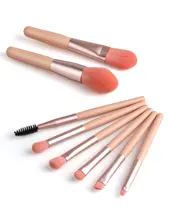 

Bivanfe Portable Travel Mini Makeup Brushes Set Eye Shadow Eyebrow Lip Foundation Comestic Tool Brochas Maquillaje Bag Choose