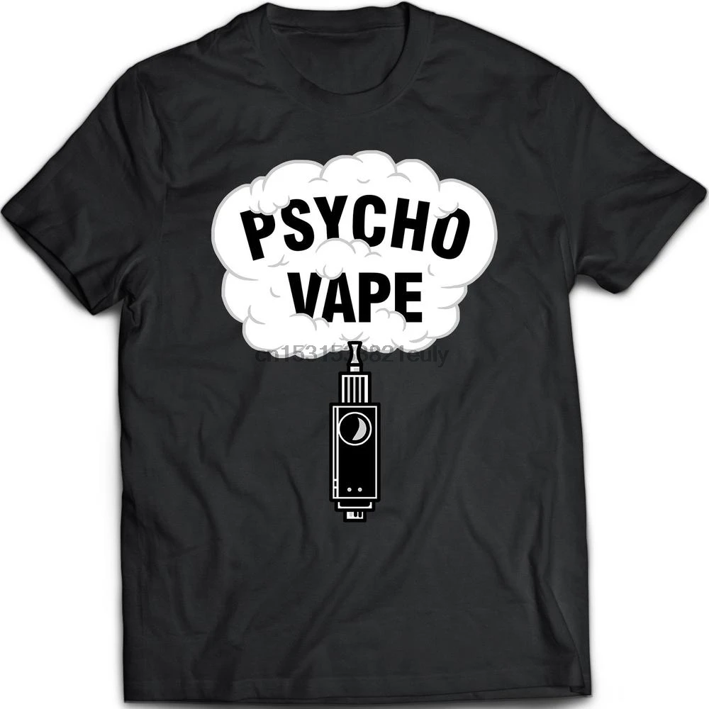 Psycho Vape Мужская Женская футболка унисекс (S 5XL) | одежда