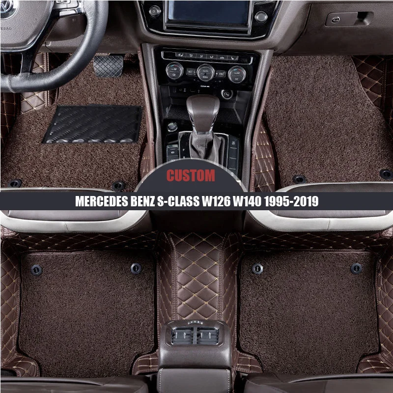Коврики для MERCEDES BENZ S Class W126 W140 1995 2014 2015 2016 2017 2018 2019|Напольные коврики| |