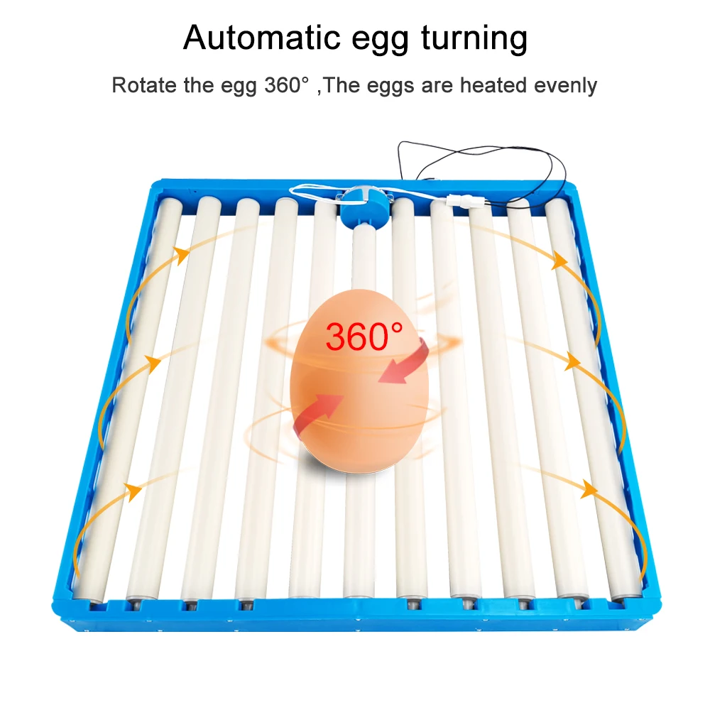 Automatic 360 Degree Rotary Egg Turner Roller Tray