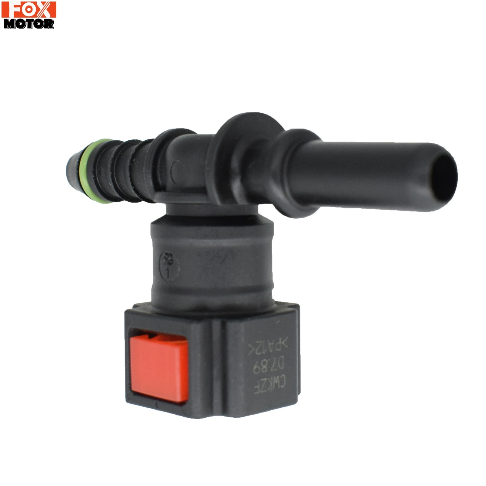 7.89 ID6 T-Type Coupling Fuel Line Hose Quick Connect Connector Plastic Pipe Injector for Car Plastic Pipe Fuel Pipes Fitting fuel line connector,hose coupler
