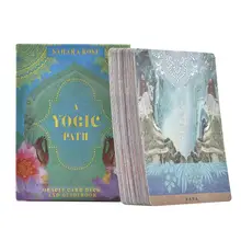 54 шт. Yogic Path Oracle Deck and Guidebook английский держатель карточек настольных игр семейные вечерние карты Таро