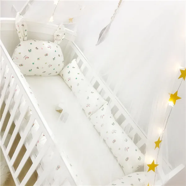 xiaomuma Rabbit Ears Type baby bed bumper Newborn Baby Bedding Set Baby Cot Crib Bumper Baby Decoration Room Baby Nursery Kid Crib Bumper - Цвет: xiaomuma