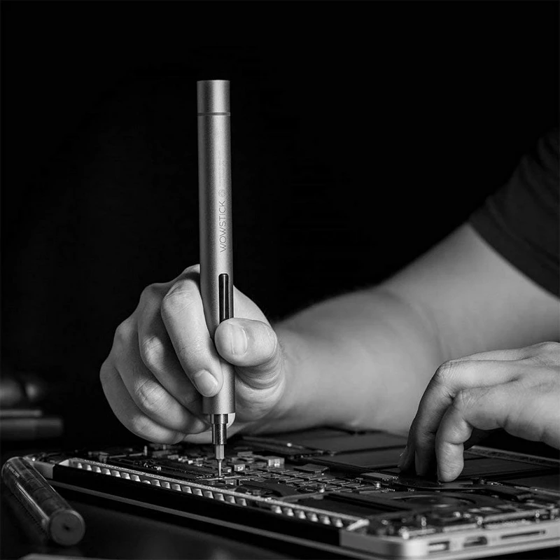 Wowstick 1P+ Electric Screwdriver Set Magnetizer Double power Precision Cordless Power Screwdriver Easy To Operate Screwdriver