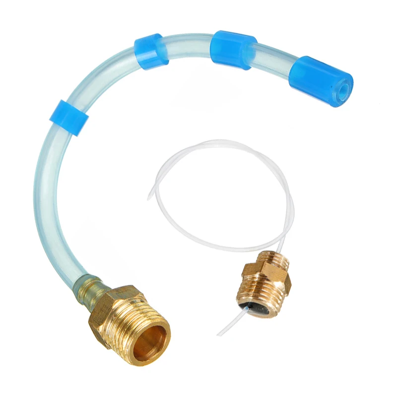 2x Car Accessory Liquid Water Pipe Hose Tube Connector Copper For Tornador Cleaning Wash Washing Gun Parts Accessories 2