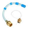 2x Car Accessory Liquid Water Pipe Hose Tube Connector Copper For Tornador Cleaning Wash Washing Gun Parts Accessories 2
