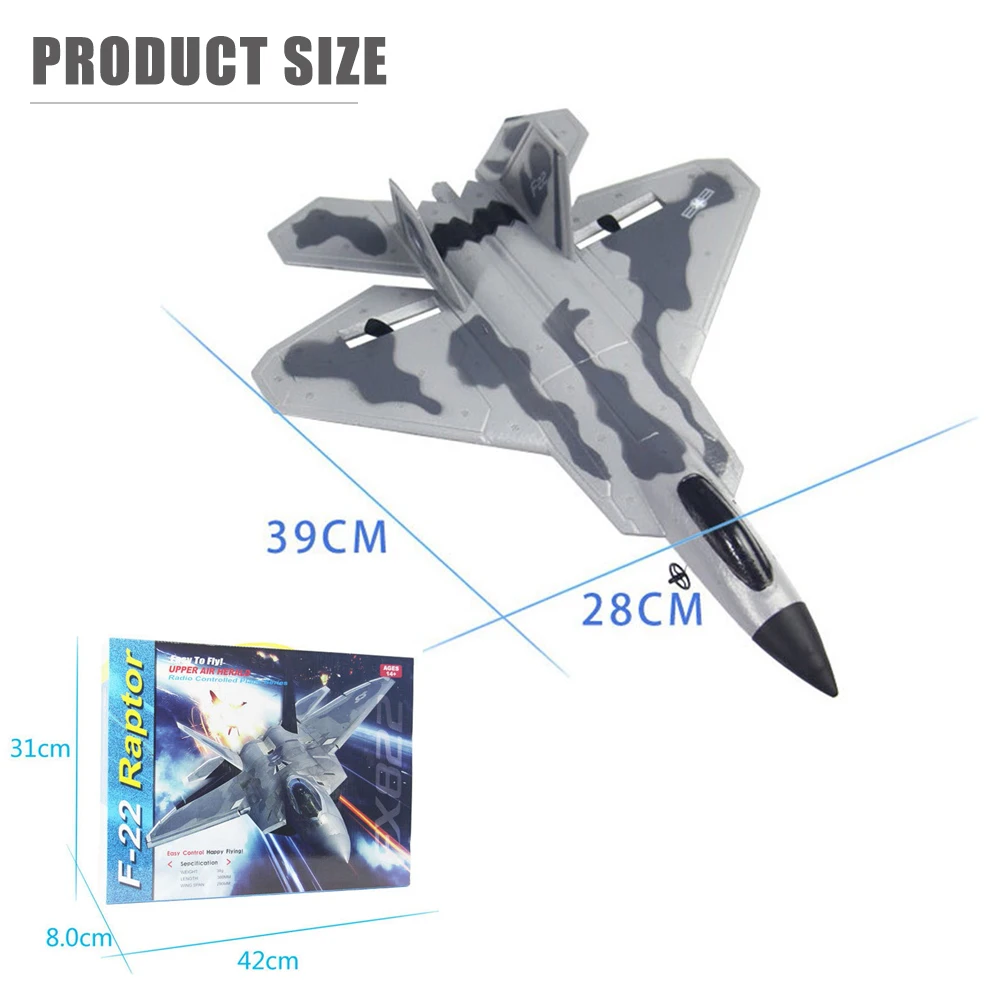 FX-822 F22 2.4GHz EPP RC Airplane RTF with Wireless Remote Controller RC Quadcopter Aircraft Model (15)