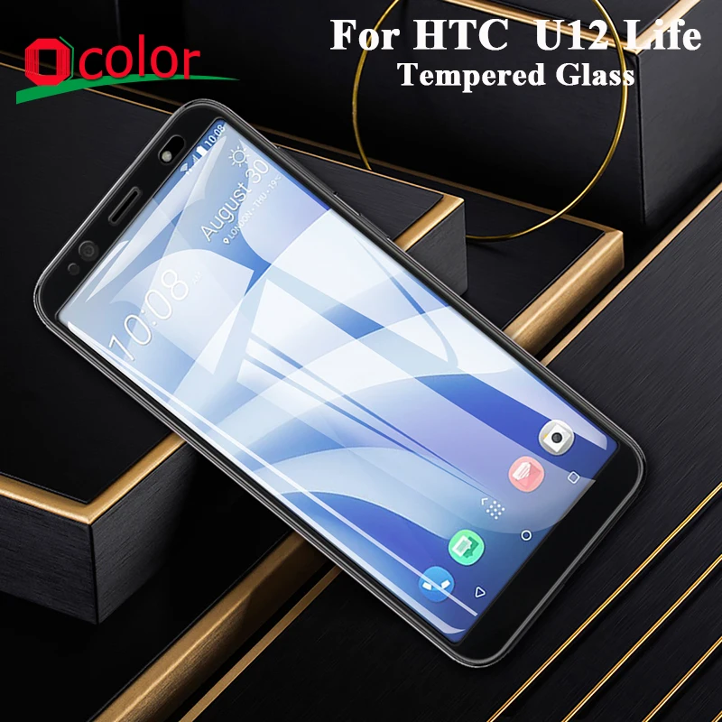 Ocolor для HTC U12 Life закаленное стекло ультратонкое Переднее защитная пленка |