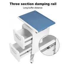 2 уровня волос салонный инструмент тележка для хранения Регулируемый Парикмахерская тележка Парикмахерская Красота тележка для супермаркета инструменты аксессуары