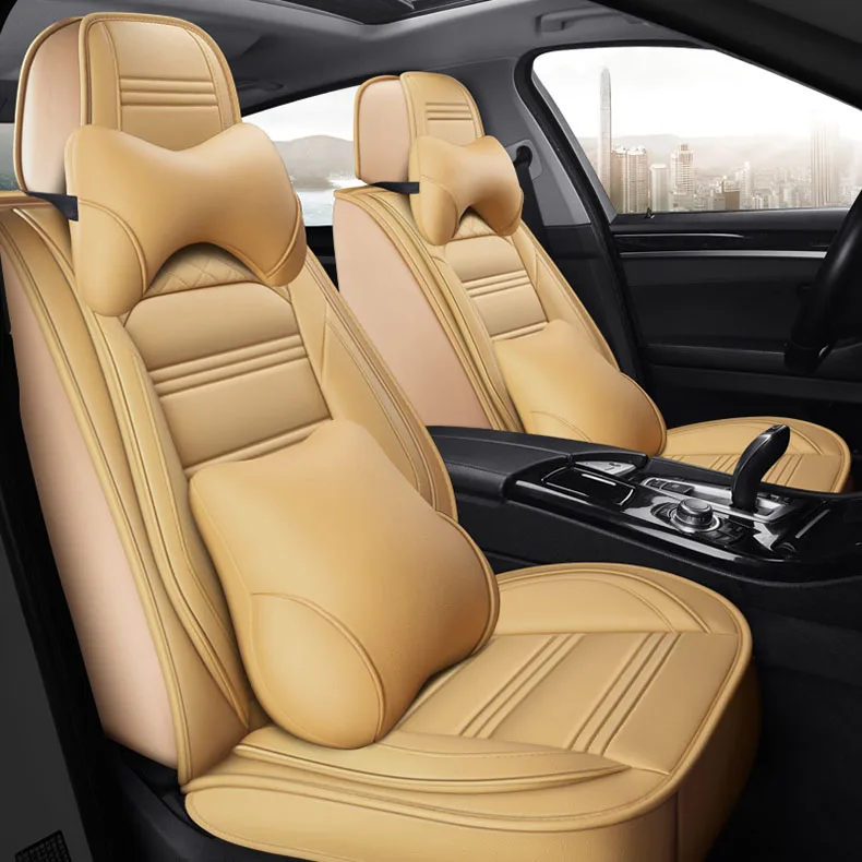Универсальный чехол для автомобильного сиденья из ПУ кожи mercedes w205 w211 w212 w203 w204 smart