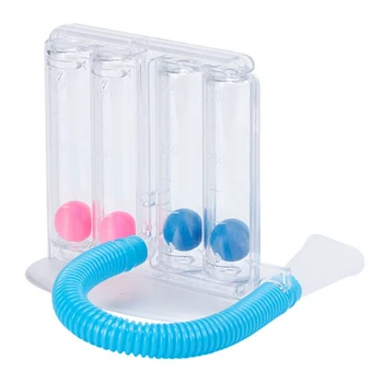 

Breathing Trainer Vital Capacity Exercise Three Ball Instrument Lung Function Breathing Respiratory Fitness Exerciser Equipments