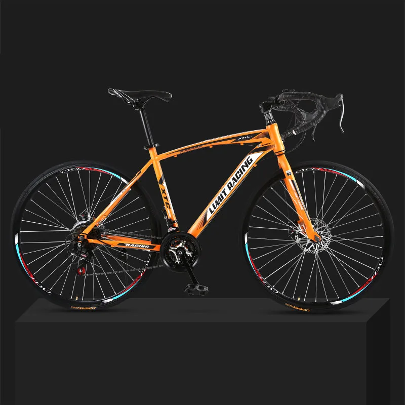 Cheap 26-inch 21 Speed Road Bicycle Dead-Flying Front and Rear Mechanical Disc Brake 30 Knife Wheel Solid Tire Student Adult Bike 3