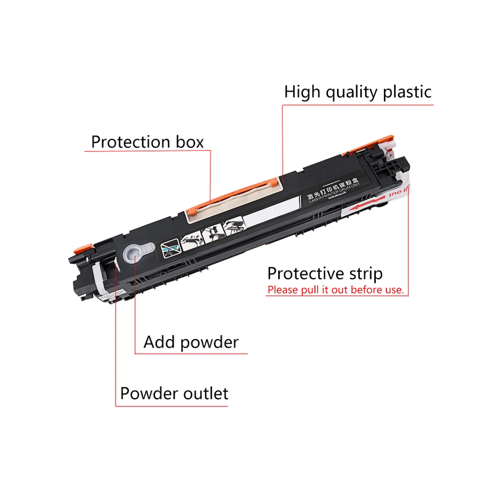 Toner Noir Générique Pour Canon I-sensys LBP 7010c - Foto 4