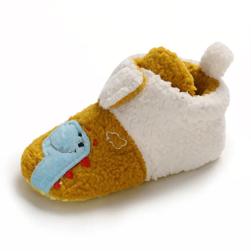 Explosion models winter 0-1 years old men and baby print animal pattern snow boots non-slip comfort baby baby toddler shoes