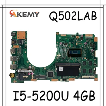 

Akemy Q502LAB Laptop Motherboard For Asus Q502LAB Q502LA Q502L Mainboard w/ I5-5200U 4GB-RAM