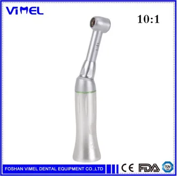 

Dental NSK style endo 10:1 reduction push button 60 degree reciprocating contra Angle