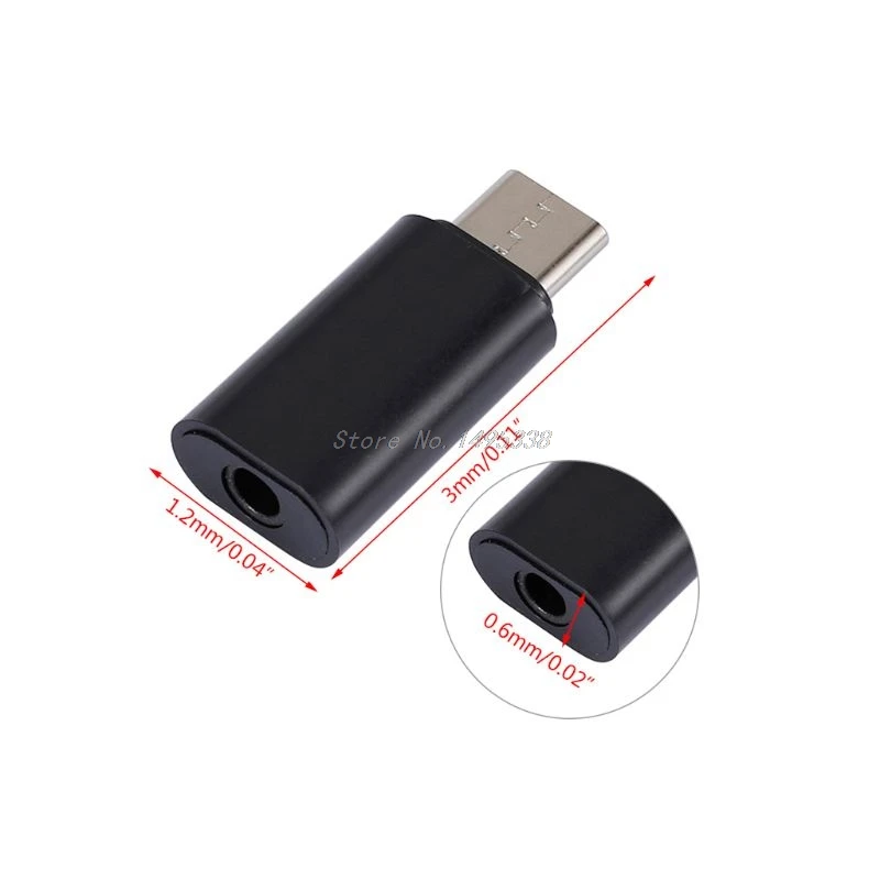 USB C 유형 C 오디오 남성 3.5mm 여성 어댑터 AUX 잭 미니 휴대용 스테레오 이어폰 헤드셋 변환기 어댑터, 도매