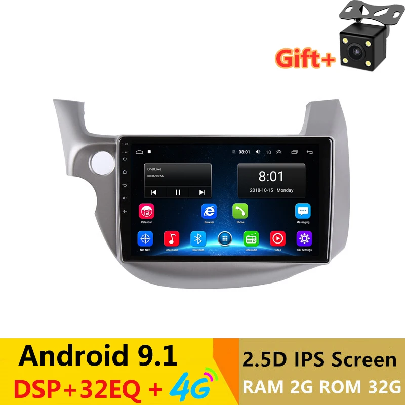 Clearance 10" 2.5D IPS Android 9.1 Car DVD Multimedia Player GPS For honda Fit jazz 2008 2009-2013 audio radio DSP 32EQ stereo navigation 0 Clearance 10" 2.5D IPS Android 9.1 Car DVD Multimedia Player GPS For honda Fit jazz 2008 2009-2013 audio radio DSP 32EQ stereo navigation 0