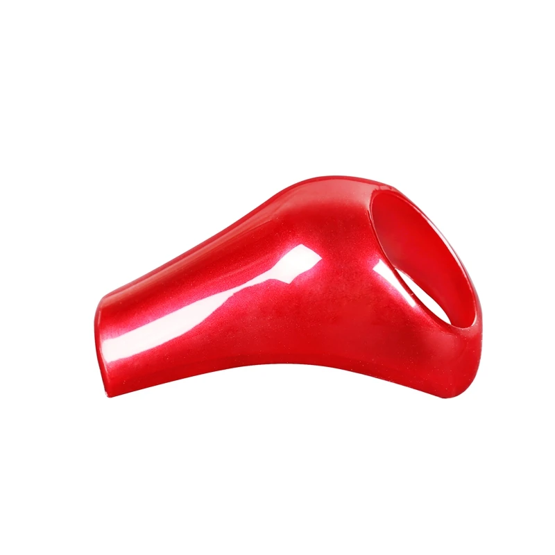 Car Gear Shift Knob Cover Red for Mercedes-Benz W204 W212 C E A G GLS Class
