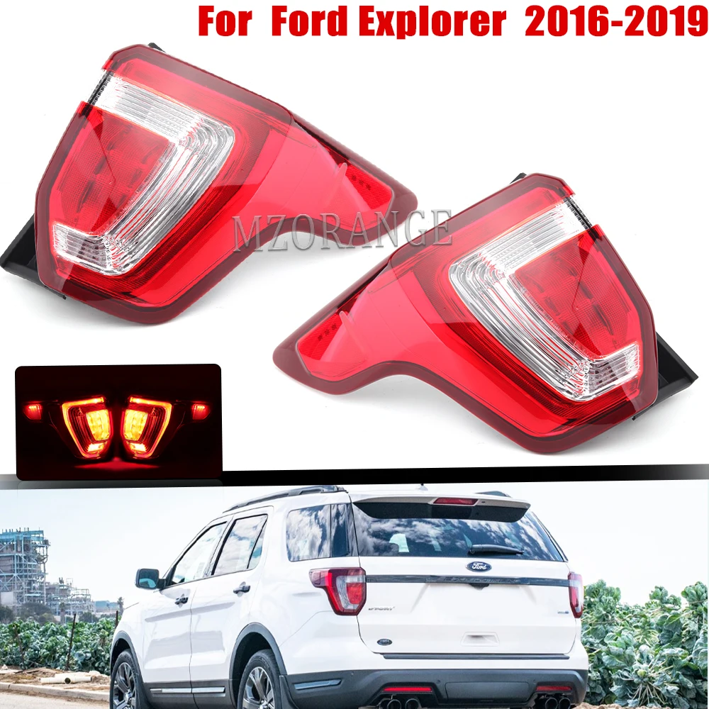 Светодиодный ные автомобильные задние фонари для Ford Explorer 2016 2017 2018 2019