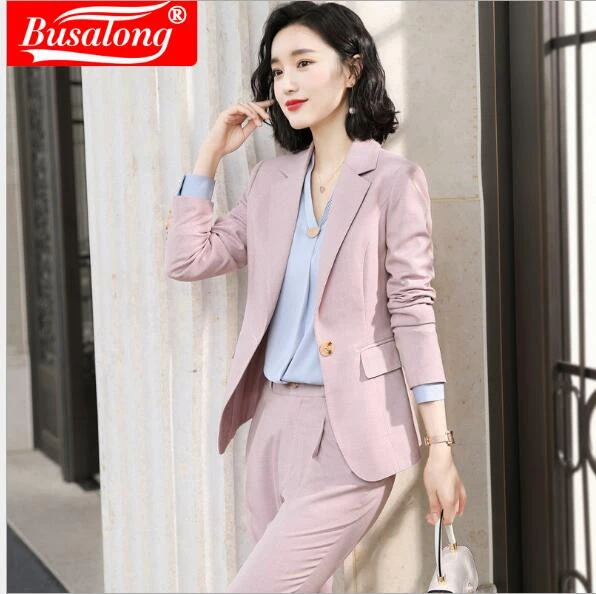 plus size trousers suits